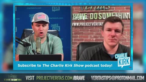 Charlie Kirk & James O'Keefe on #DOJSpied "It's beyond espionage... They spy on you and raid you"