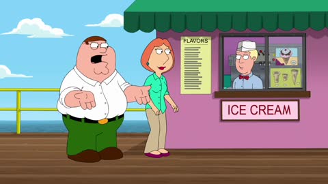 Family Guy - Lois Buying Icecream