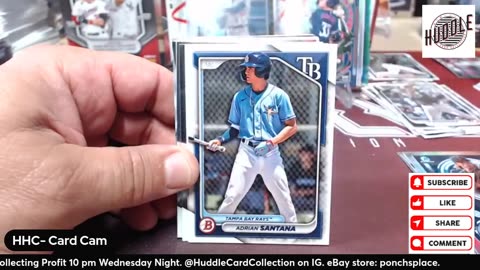 Pulling Sky Blue /499 & Yellow /75 1st Bowman Out Of A 2024 Topps Bowman Blaster