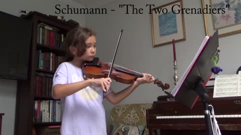 Gavotte by Lully and The Two Grenadiers by Schumann