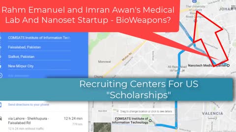 Rahm's BioAgent Lab In Faisalabad, TerrorBytes To Pakistan
