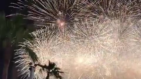 Incredible New Year's Eve Fireworks in Abu Dhabi, UAE Sets World Record of 40 Minutes