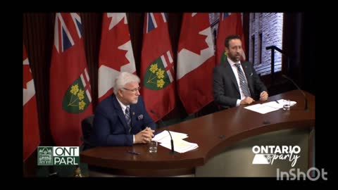 BAN Digital ID: Derek Sloan and Rick Nicholls Present Petition to Ontario Legislature