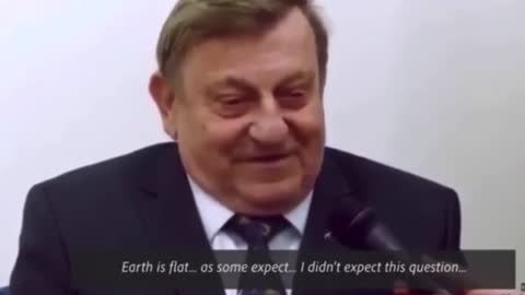 Polish cosmonaut says earth is flat? Surely he's joking!🙄 Right?