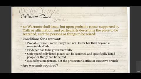 The US Constitution 4th Amendment Explained