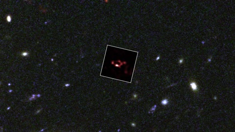 Zooming in on the young dusty galaxy A2744_YD4