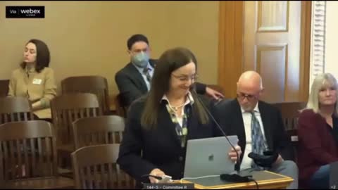 Maria Zack's Earth Shattering Testimony - Kansas Senate Hearing (Mirrored)