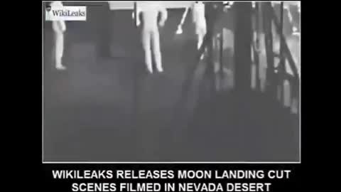 Wikileaks Liberou Vídeo Que Desmascarou A Fraude Da Ida à Lua No Deserto De Nevada.2
