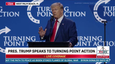 FULL SPEECH: President Donald J. Trump at Turning Point Action Conference - Day One - 7/15/23