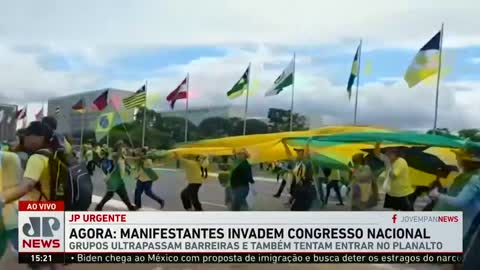 BRAZIL WAS STOLEN 🩸🇧🇷 | 🚨 BREAKING! PROTESTERS INVADE THE NATIONAL CONGRESS AND THE BRAZILIAN SUPREME COURT!!