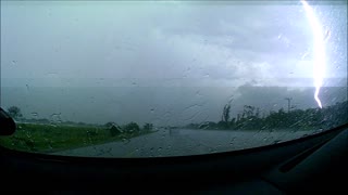 Thunderstorm in Africa