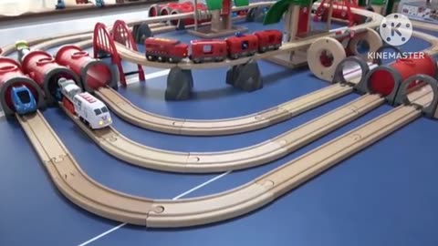 Wooden Railway Subway Tunnel Stations Station