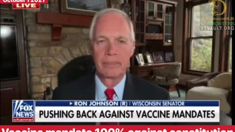 【SENATOR JOHNSON: Pfizer💉 Not FDA Approved‼️】上院議員ジョンソン：ファイザー💉はFDA承認されていません‼️