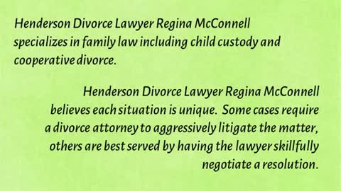 Henderson Divorce Lawyer