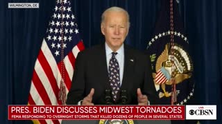 Biden Confuses Tornadoes & Hurricanes