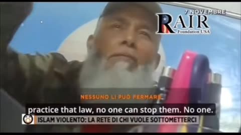 Muslim proposes that Rome has already been conquered
