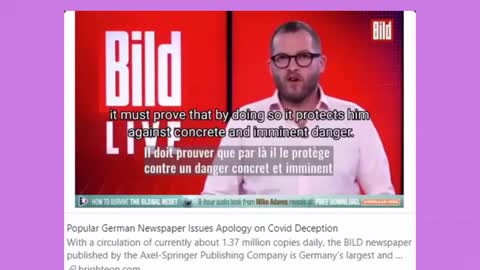 BILD apologises