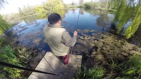 Pike fishing in Weedy Lakes-20