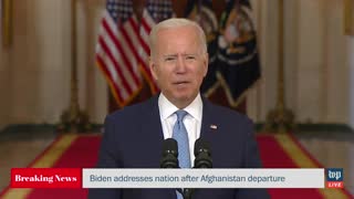 Biden Blames the People He Stranded in Afghanistan for His Disaster