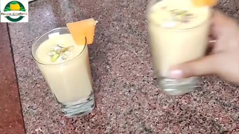 Muskmelon Milkshake Recipe In Hindi । Kharbuja Juice Recipe । खरबूजा मिल्क शेक। Foryoucreations 2022