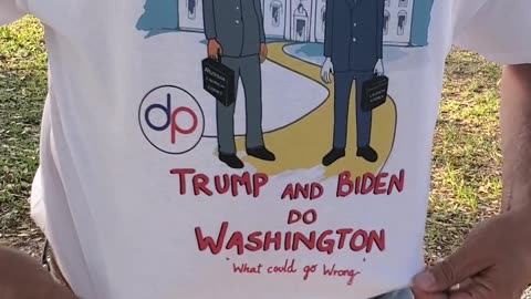Biden Trump do Washington Original Art T SHIRT by DP