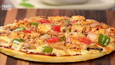 Pan Pizza Recipe ---No Yeast No Oven--- | Tawa Pizza|