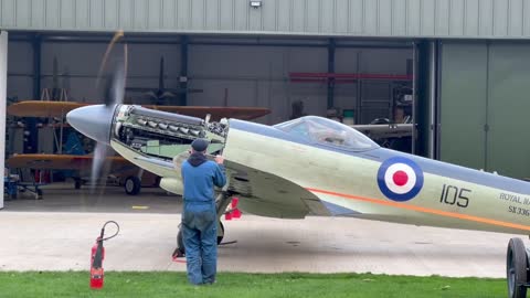 Seafire high power engine runs.