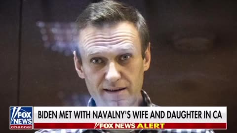 Joe Biden met with Navalny’s WIFE and daughter in CA