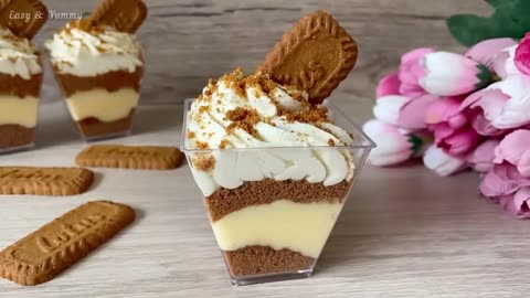 4 Easy NO BAKE Dessert Cup Recipes. No Eggs, No Gelatine, No Alcohol!