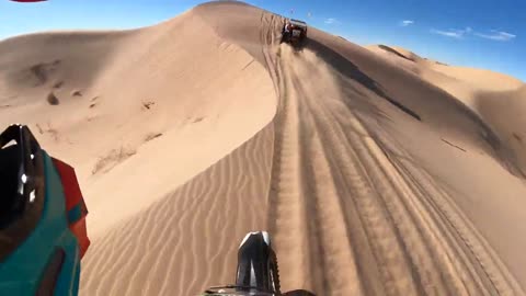 Riding Sand Dunes with GoPro MAX for some fun 360 action