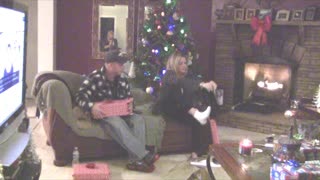Christmas 2013 opening gifts Al & shannon stacy travis part 1