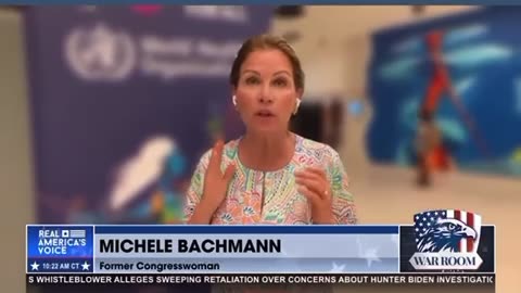 UPDATE FROM MICHELLE BACHMAN on the WHO, UN, WEF treaty/accord.