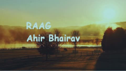 Raag Ahir Bhairiv