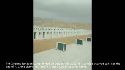 The Xinjiang Isolation Camp | Filmed October 4th 2022 | It Is So Wide You Can't See the End of It