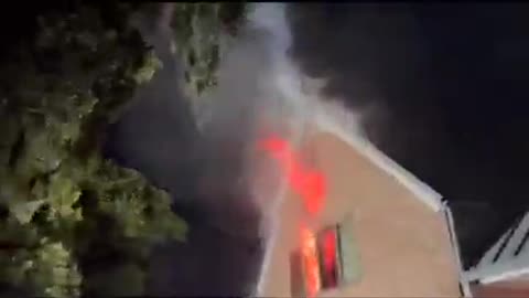 BREAKING: Catholic Church Set on Fire