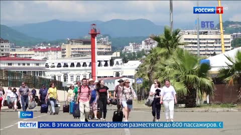 Вести. Морские ворота Абхазии распахнулись для российских туристов