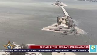 Aerial Footage Reveals the Devastating Damage from Hurricane Ian