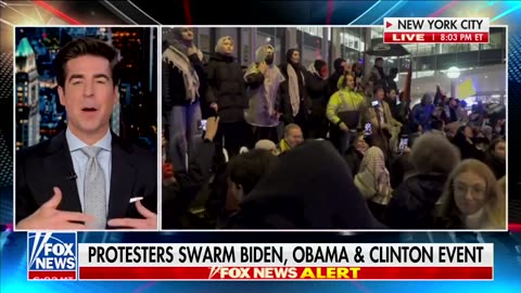 Democrat protesters are surrounding Joe Biden’s fundraiser in New York
