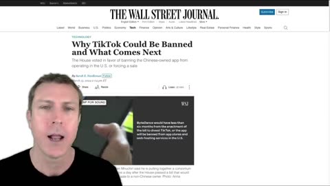 The Truth About the "TikTok Ban" - What No Conservative Inc. Hosts Will Tell You About It