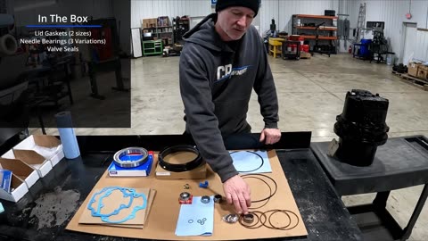 John Deere Final Drive Motor Rebuild Kit! | Torque Hub Version