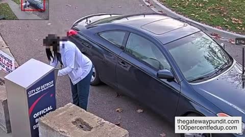 BOMBSHELL VIDEO Shows Same Woman Makes FOUR Trips to Detroit Drop Box In TWO Days