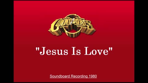 Commodores - Jesus Is Love (Live in Las Vegas, Nevada 1980) Soundboard