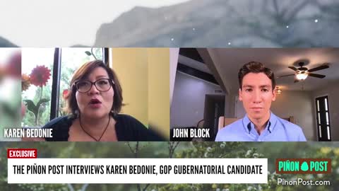 Piñon Post Interviews GOP Gubernatorial Candidate Karen Bedonie