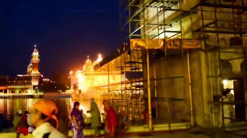Status of Golden Temple Amritsar Beautiful Video