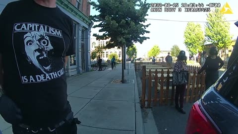 Ryan Harris Arrest. Assault 3 on an Officer. Officer Marc Titterness Cam Footage