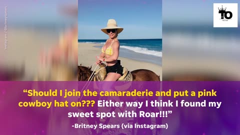 What Britney Spears posted to instagram as split report emerged