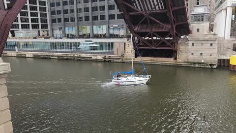 Bridge Opening In Chicago