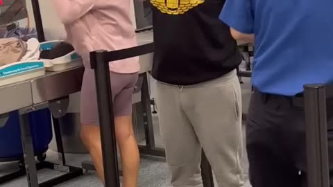 STOPPED at The Airport! (FUNNY) #shorts.mp4