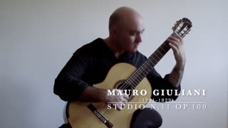 Mauro Giuliani - Studio n.11 op. 100 (Damiano Mercuri chitarra)