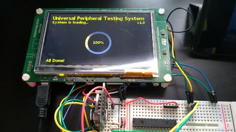 UPTS - Testing an HC-05 and HC-06 Bluetooth Radios (STM32F746)